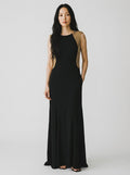 Montique Black And Tan Studded Evening Gown size 12