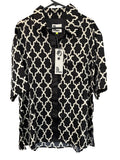 We Are The Others Black & White Geometric Print Shirt - Image 1