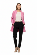 CANDY CRUSH Pink Wool Blend Hand Made Coat