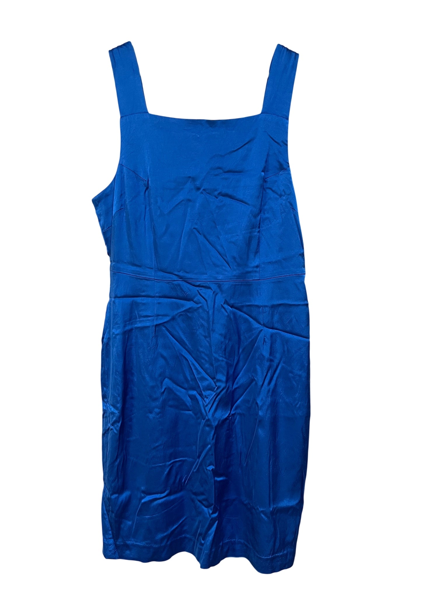 Gorman Blue Sleeveless Sheath Dress Size 14 - Image 1