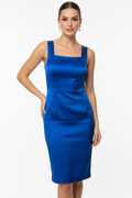 Gorman Blue Sleeveless Sheath Dress Size 14