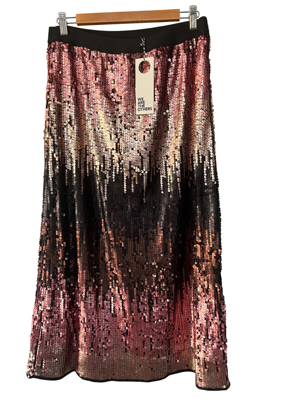 We Are The Others Sequin Midi Skirt Size 4 (12) - Image 1