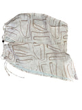 VRG GRL Abstract Print Linen Blend Tube Top - Image 1