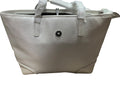 Oroton Melanie Pebble Tote Bag Pale Silver - Image 1