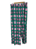 Gorman Green & Pink Plaid Organic Cotton Lounge Pants Size 16 - Image 1