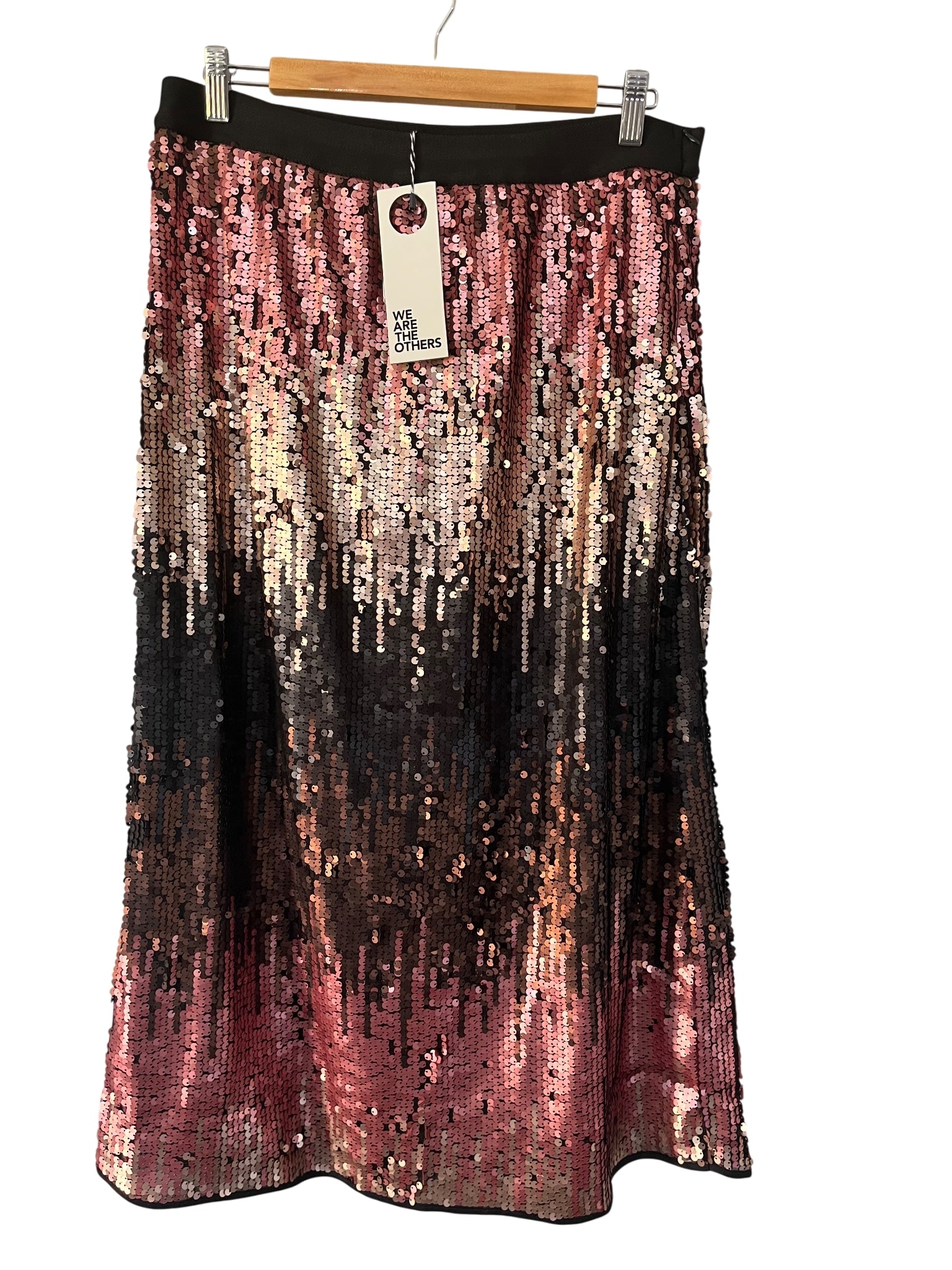 We Are The Others Skylar Sequin Ombre Midi Skirt New With Tags - Image 1