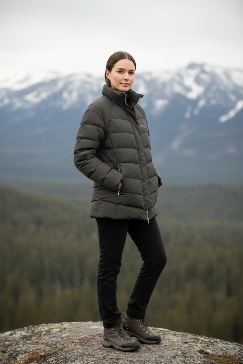 Mountain Warehouse Extreme Black Puffer Jacket