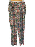 Isle Of Mine Paperbag Waist Trousers Floral Print Size L - Image 1
