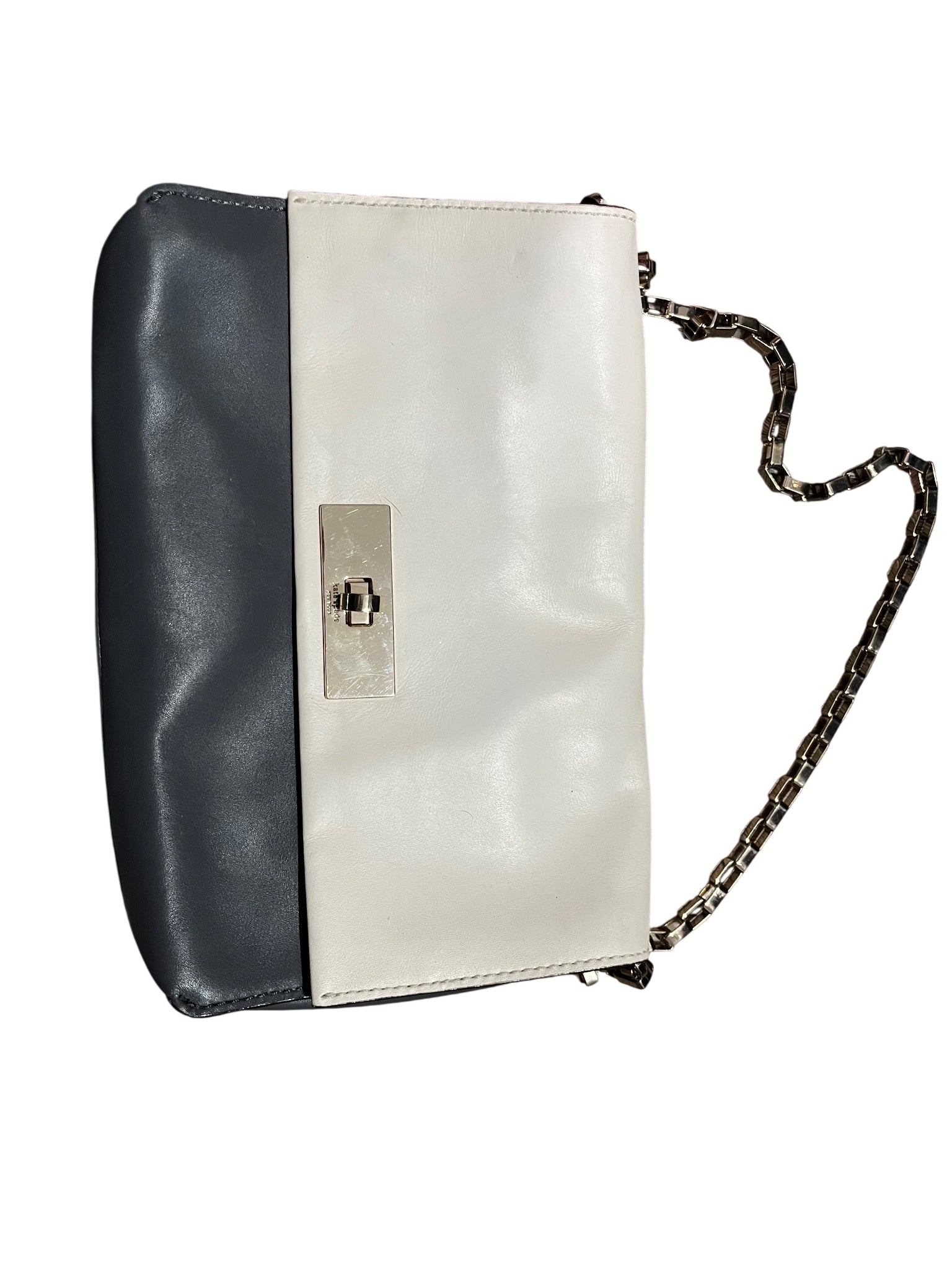 kate spade Two-Tone Leather Chain Clutch Crossbody Bag - Image 1