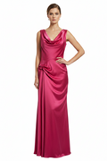 SAVEL Pink Cowl Neck Sleeveless Midi Dress Size 10