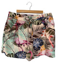 Portmans Tropical Flamingo Print Drawstring Shorts Size 12 - Image 1