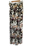Women's SHEIKE Floral Print Wide Leg Tie-Waist Trousers - Image 1