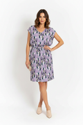 Fred Fowler x Gorman Silk Rabbit Print Dress