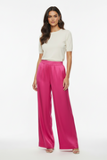 LMND Elvira Wide Leg Pants Hyper Pink Size M
