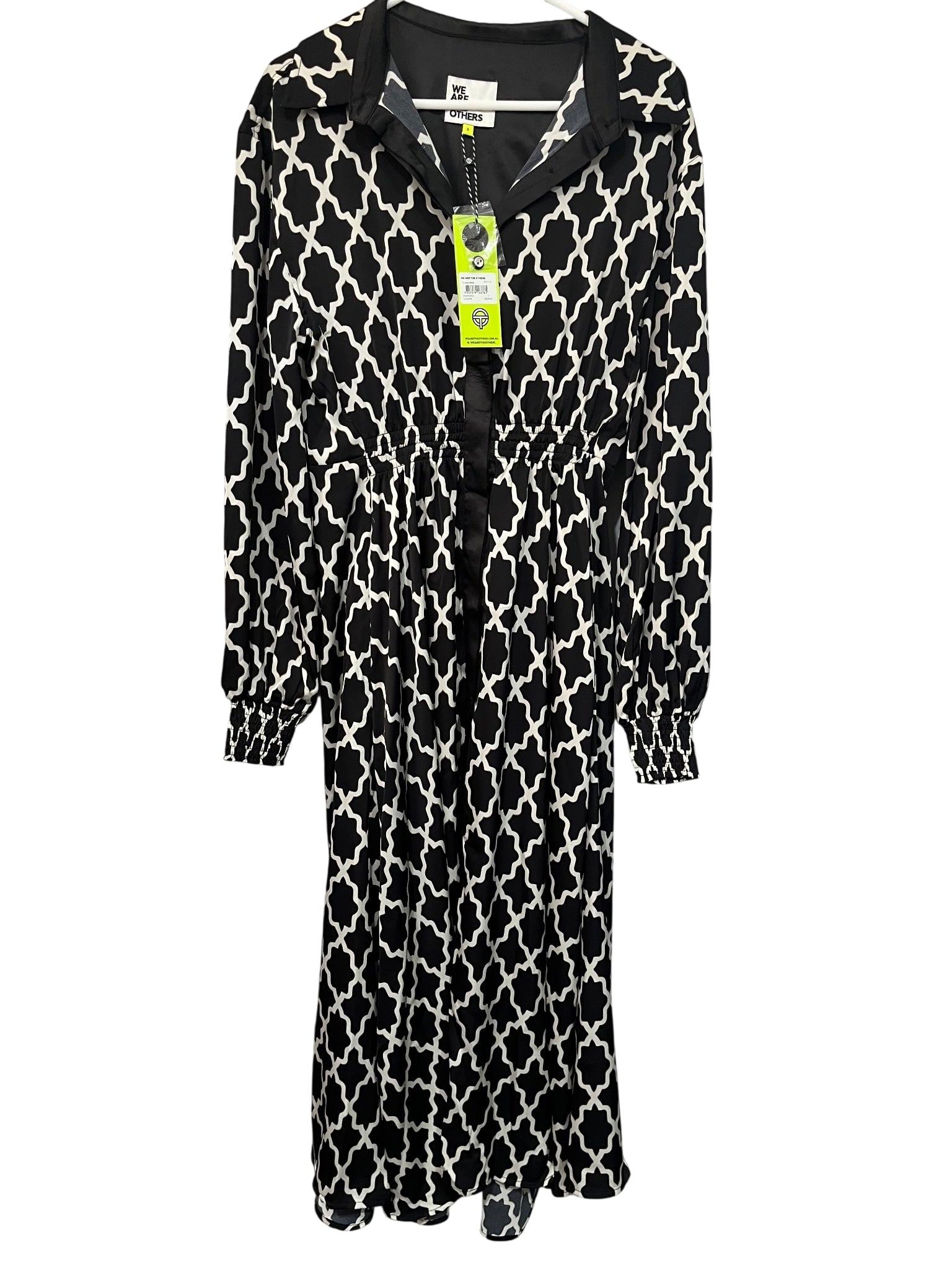 We Are The Others Tia Geometric Print Maxi Dress - Image 1