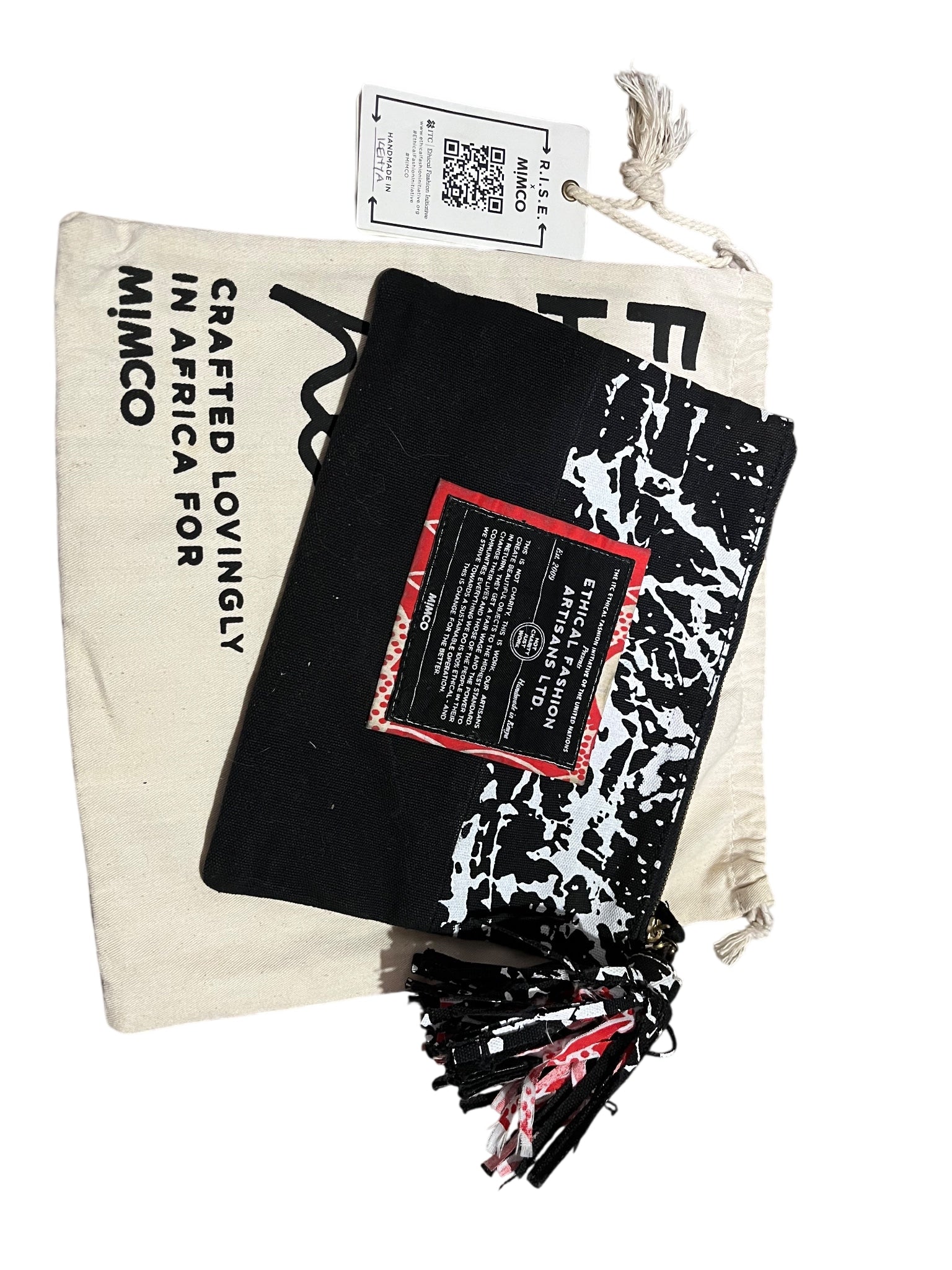 Mimco Ethical Fashion Initiative Artisan Pouch - Image 1