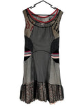 Vintage Pianura Studio Patchwork Mesh Dress - Image 1