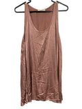 Primness 100% Silk Dusty Rose Tank Top - Image 1