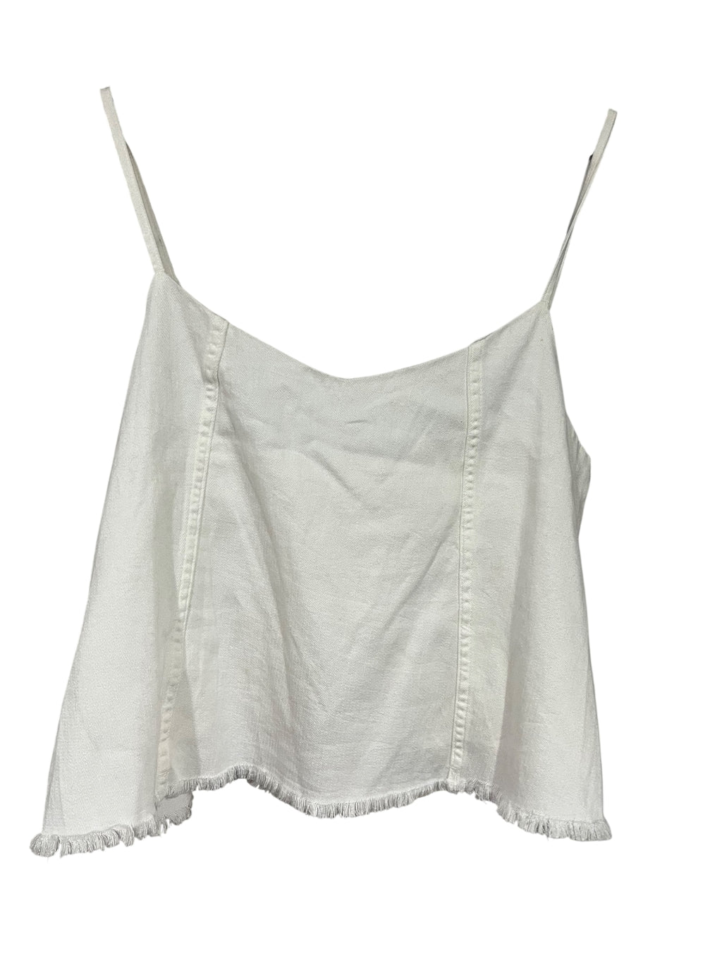 Sass & Bide Follow The Wind Ivory Denim Cami Top - Image 1