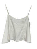 Sass & Bide Follow The Wind Ivory Denim Cami Top - Image 1