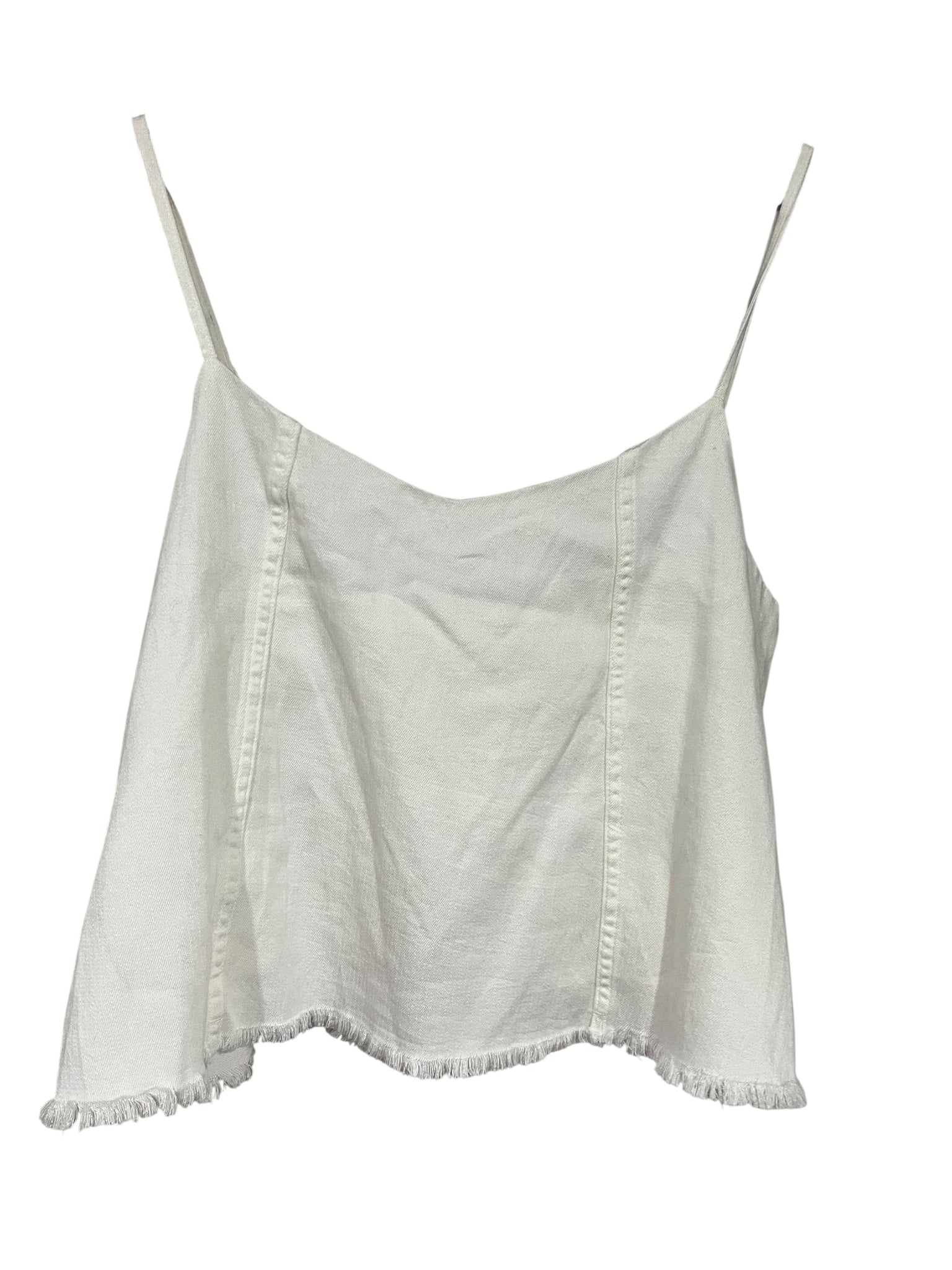 Sass & Bide Follow The Wind Ivory Denim Cami Top - Image 1