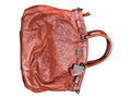 Coach Poppy Perforated Leather Spotlight Satchel Orange/Peach - Image 1