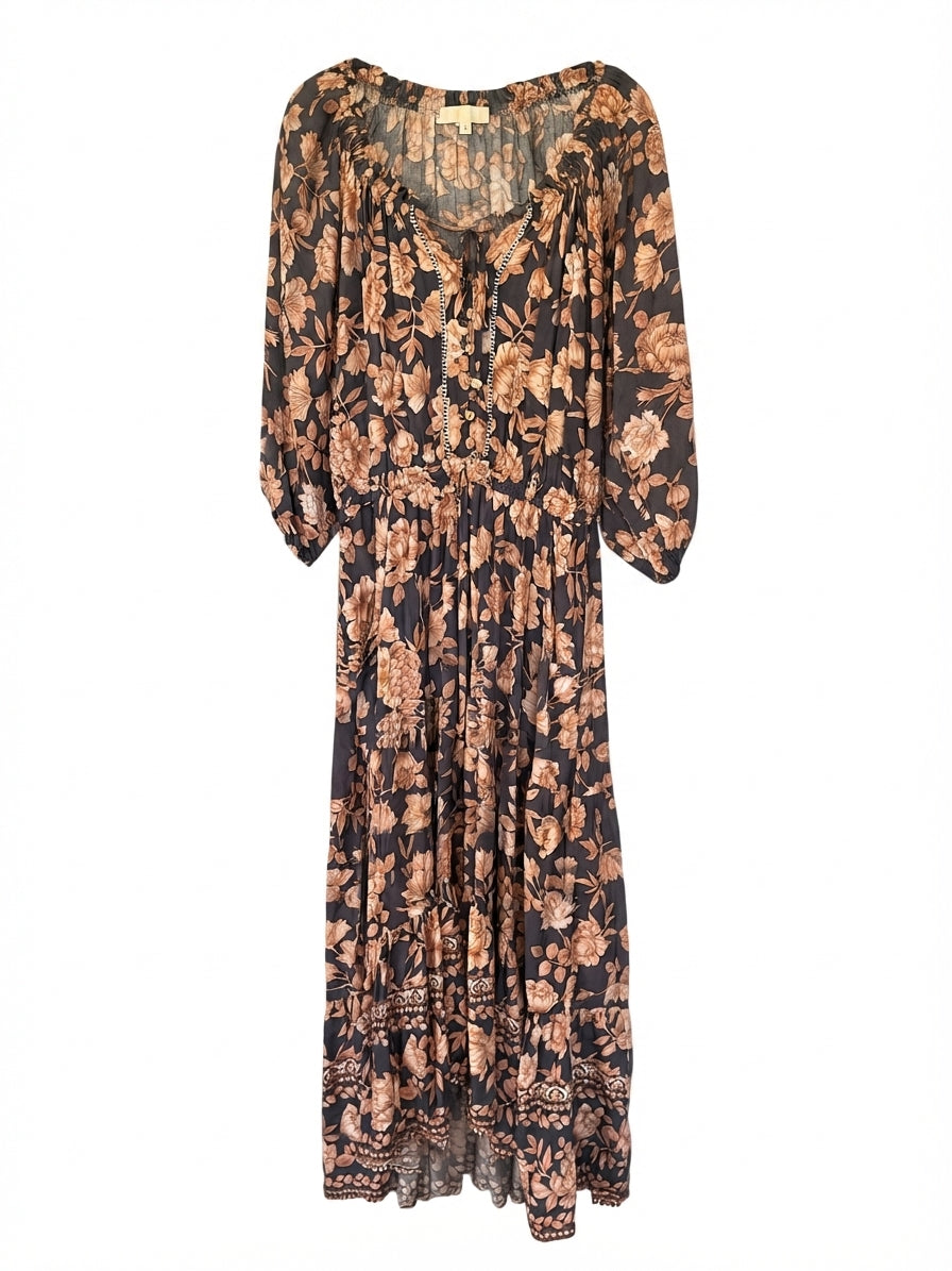 Iris Maxi Floral dress size 12 - Image 1