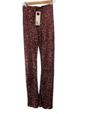 We Are The Others Gloria Sequin Flare Pants Rose Gold - Image 1