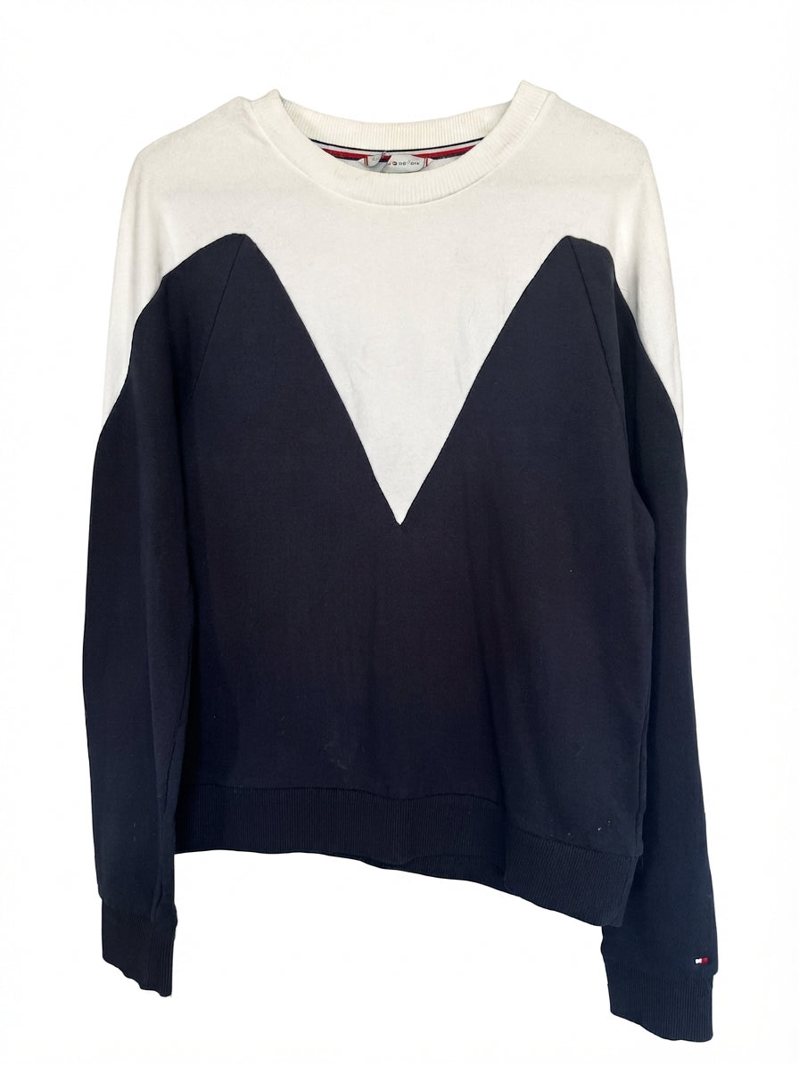 Tommy Hilfiger Colorblock V-Insert Sweatshirt - Image 1