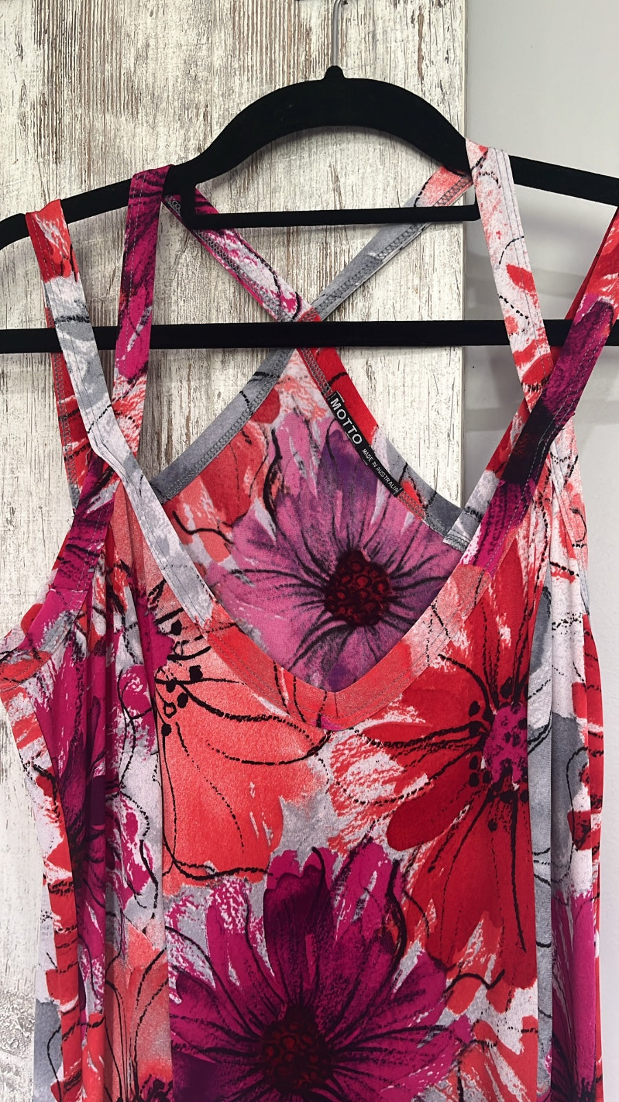 Motto Australia Floral Print Sleeveless Dress - Image 2