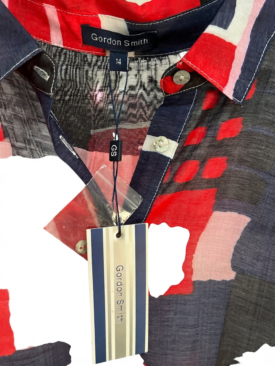 Gordon Smith Women's Geometric Pattern Shirt - Image 1