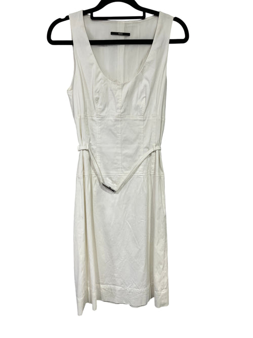 BOSS White Sleeveless Dress - Image 1