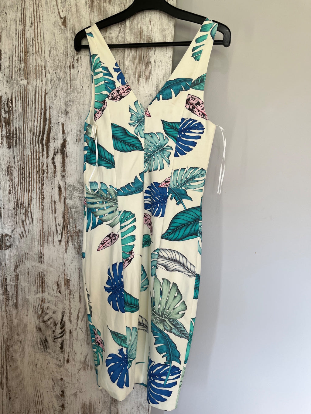 Talulah Tropical Leaf Print Midi Dress - Image 3