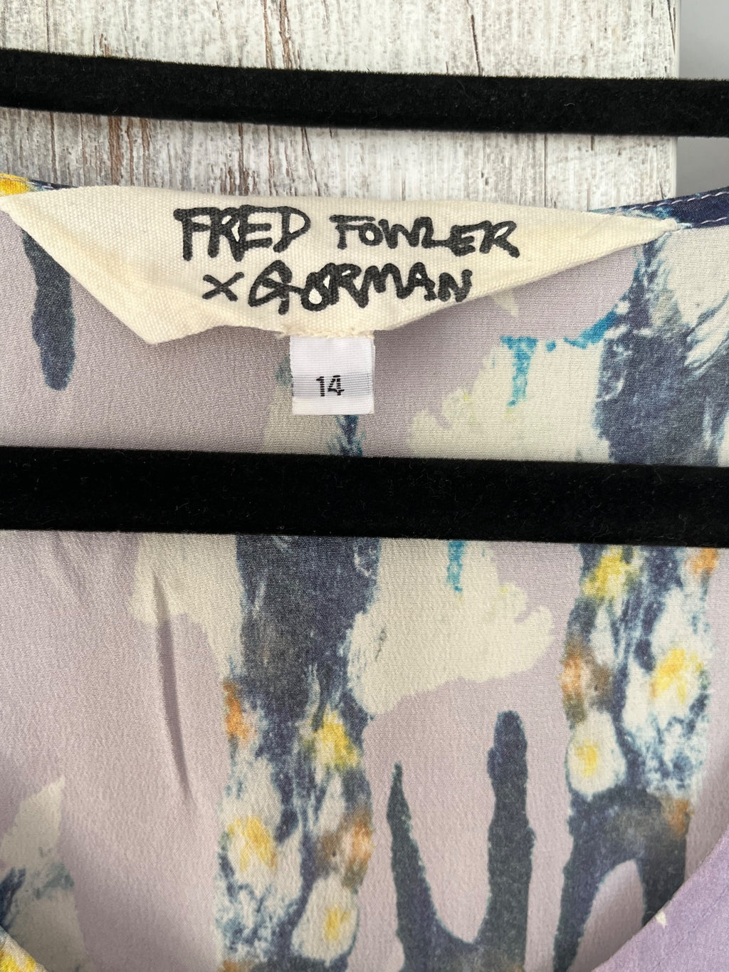 Fred Fowler x Gorman Silk Rabbit Print Dress - Image 2