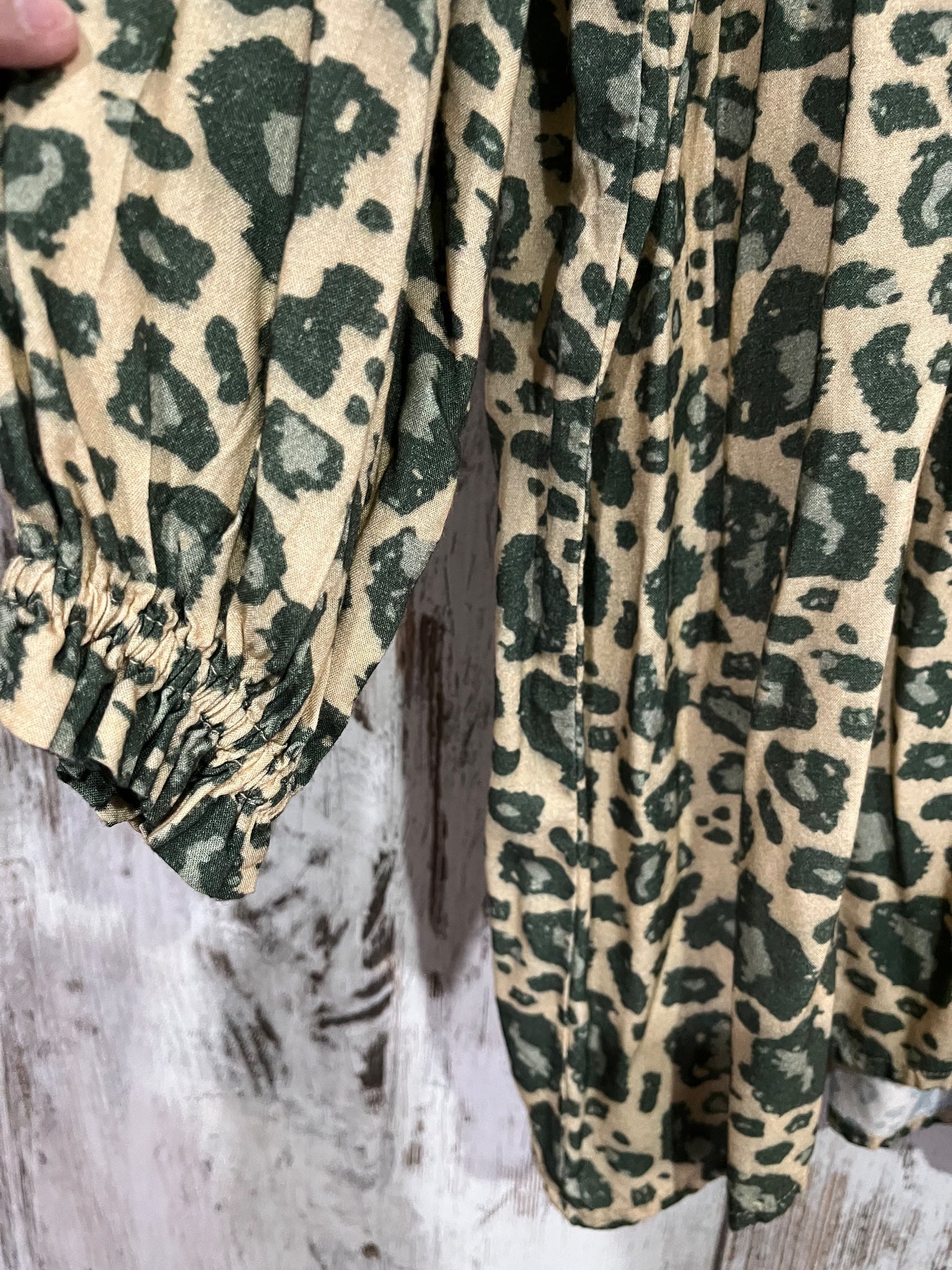 Cecilie Copenhagen Frida Leopard Print Viscose Mini Dress Size M - Image 2