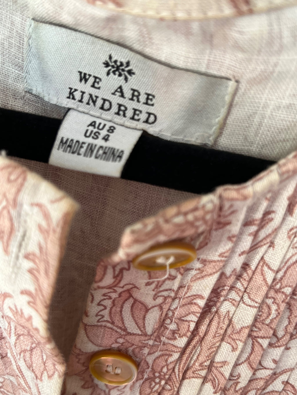 We Are Kindred Floral Print Button-Down Dress - Image 2