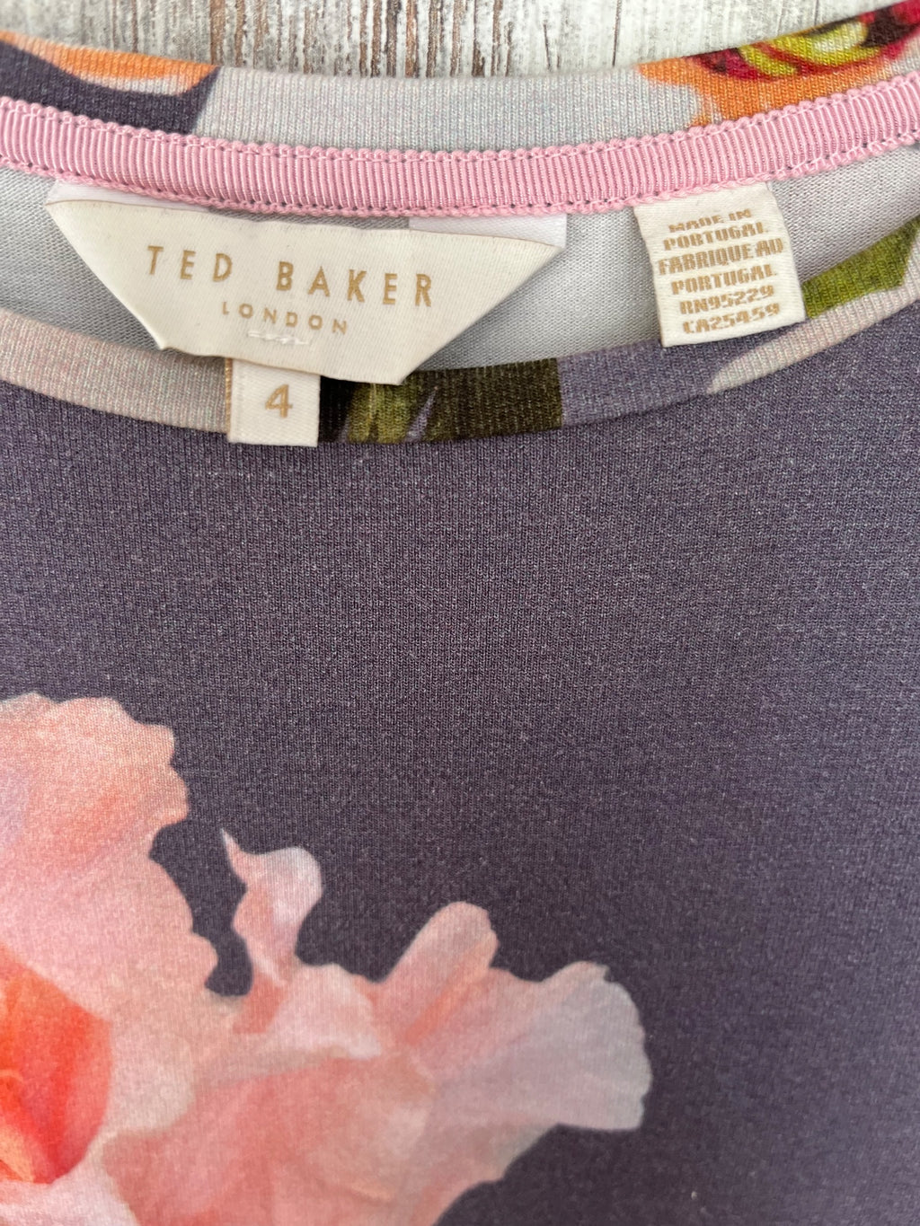 Ted Baker London Floral Print T-Shirt - Image 2