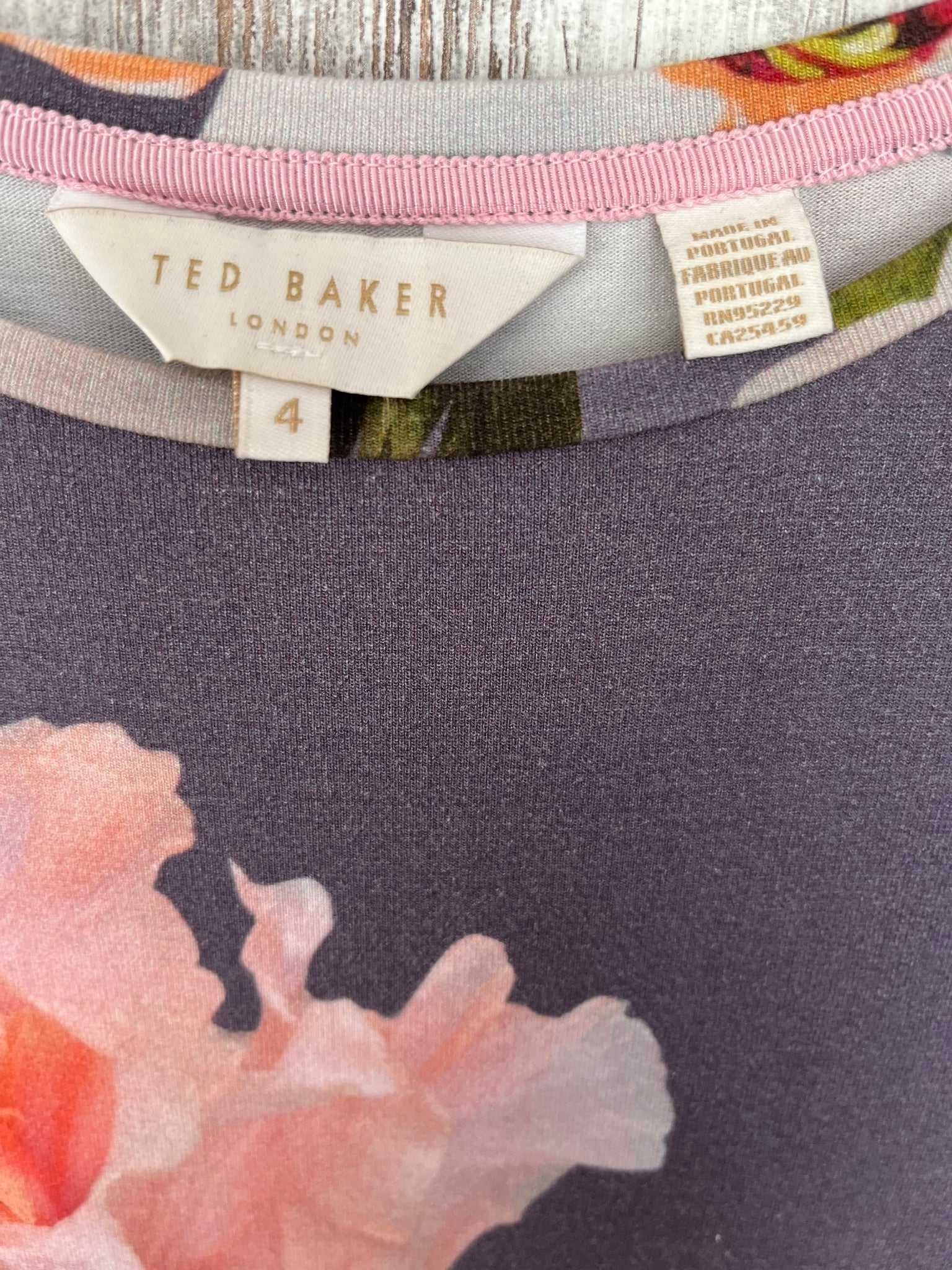Ted Baker London Floral Print T-Shirt - Image 2