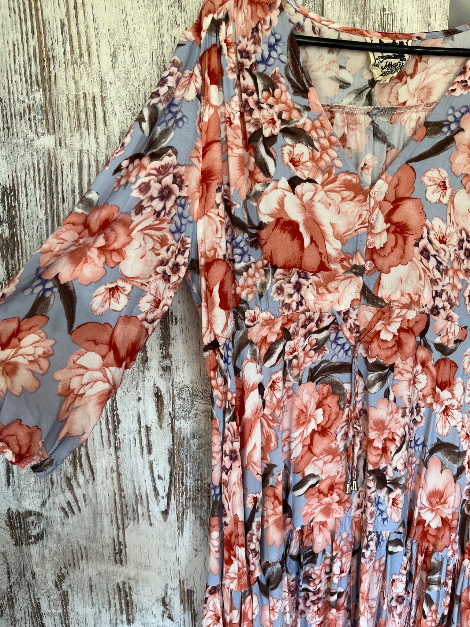 JAASE Floral Maxi Dress Size M - Image 2