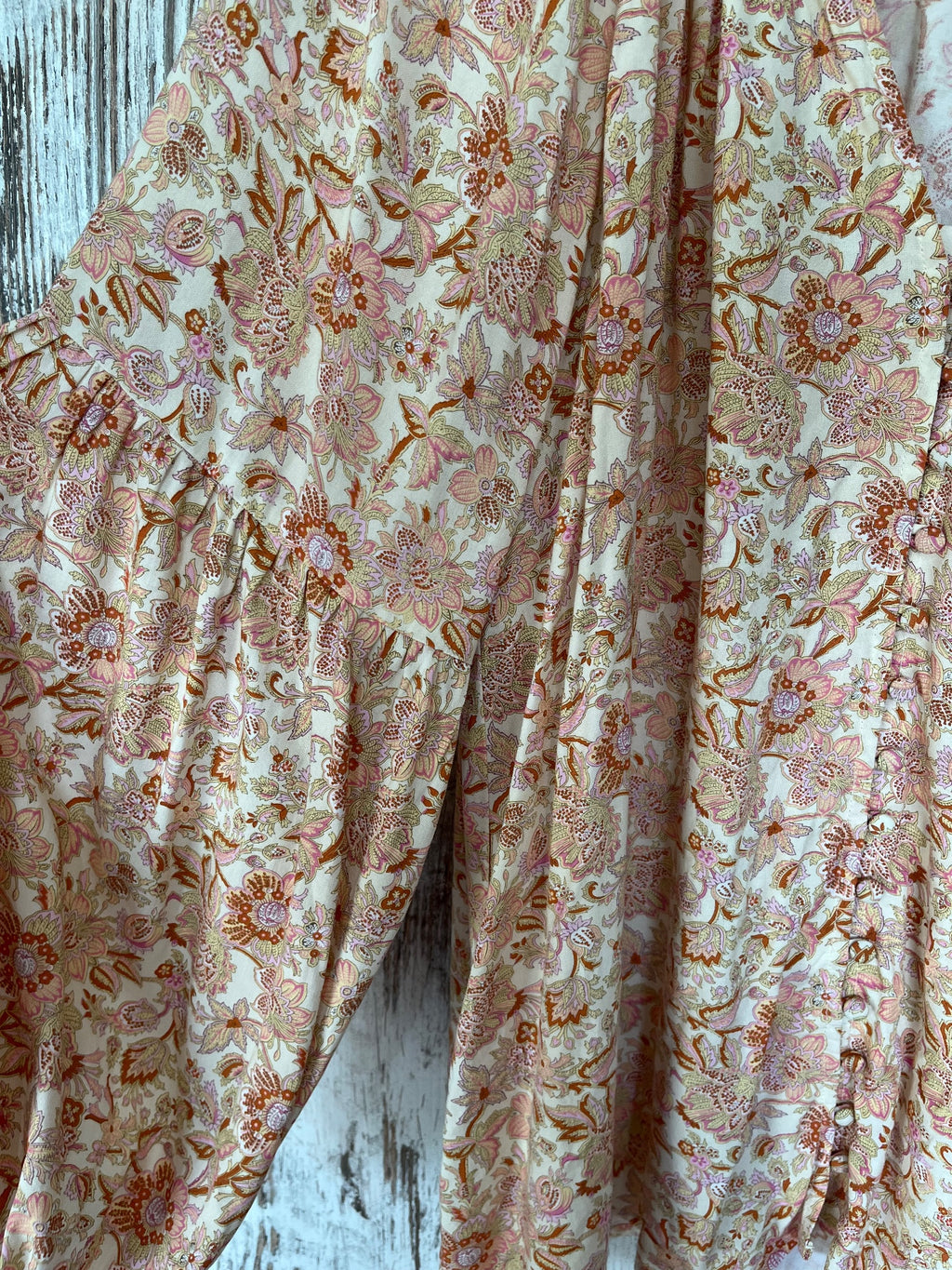 The Poetic Gypsy Floral Button Up Blouse Size 14 - Image 2