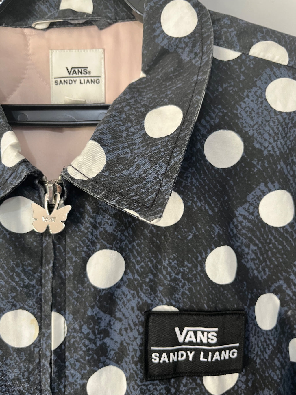 Vans x Sandy Liang Polka Dot Quilted Jacket Women's Size S - Image 2