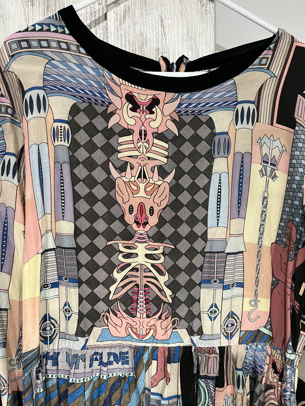 Gorman Graphic Print Long Sleeve Midi Dress - Image 2