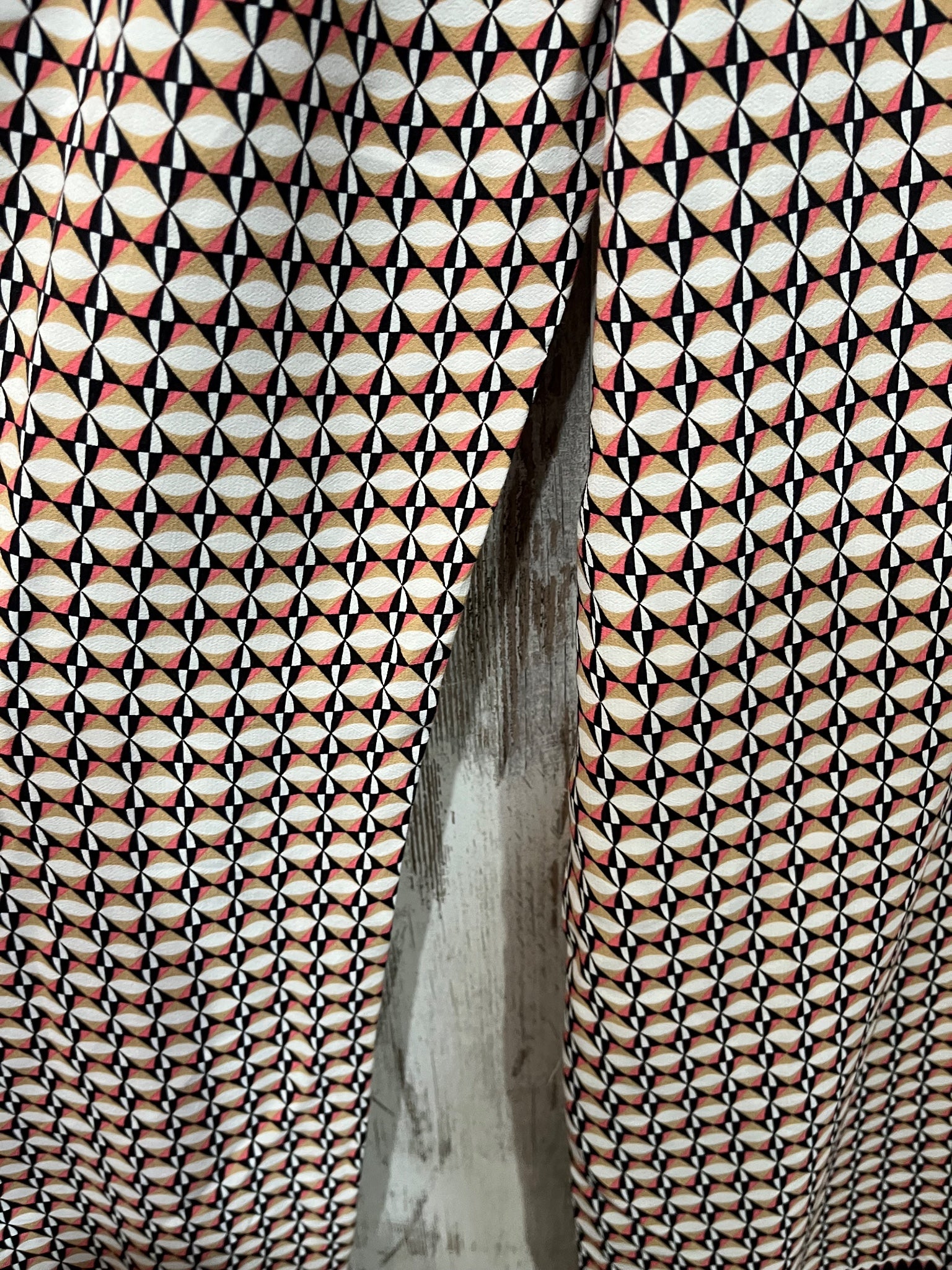 Paper Heart Geometric Print Matching Shirt and Pants Set Size 10 - Image 3