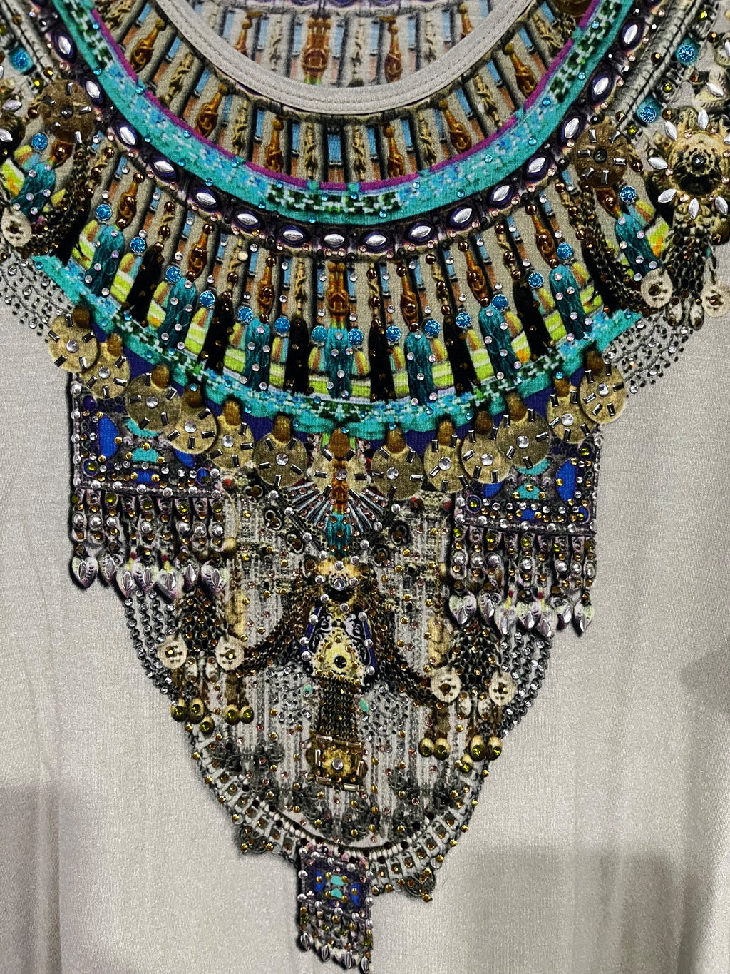 Camilla Embellished Sleeveless Tank Top - Image 2