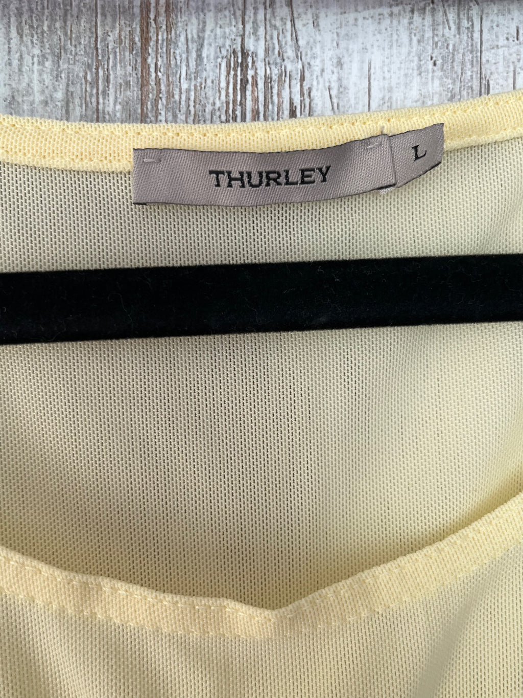 Thurley Yellow Linen Blend Mesh Panel Sleeveless Top - Image 2