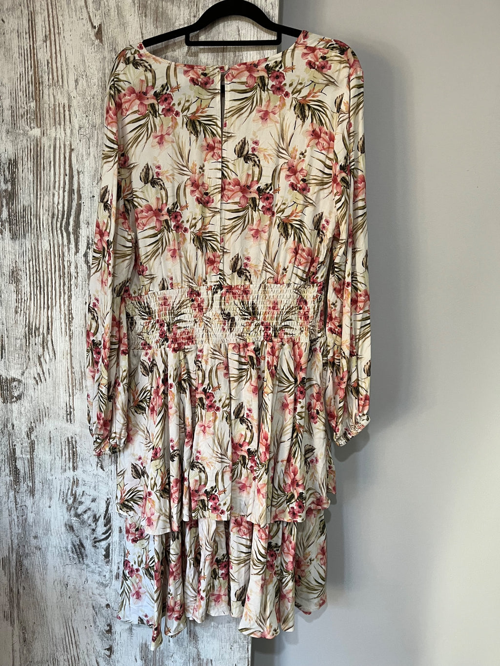The Poetic Gypsy Floral Smocked Waist High-Low Dress Size 12 - Image 3