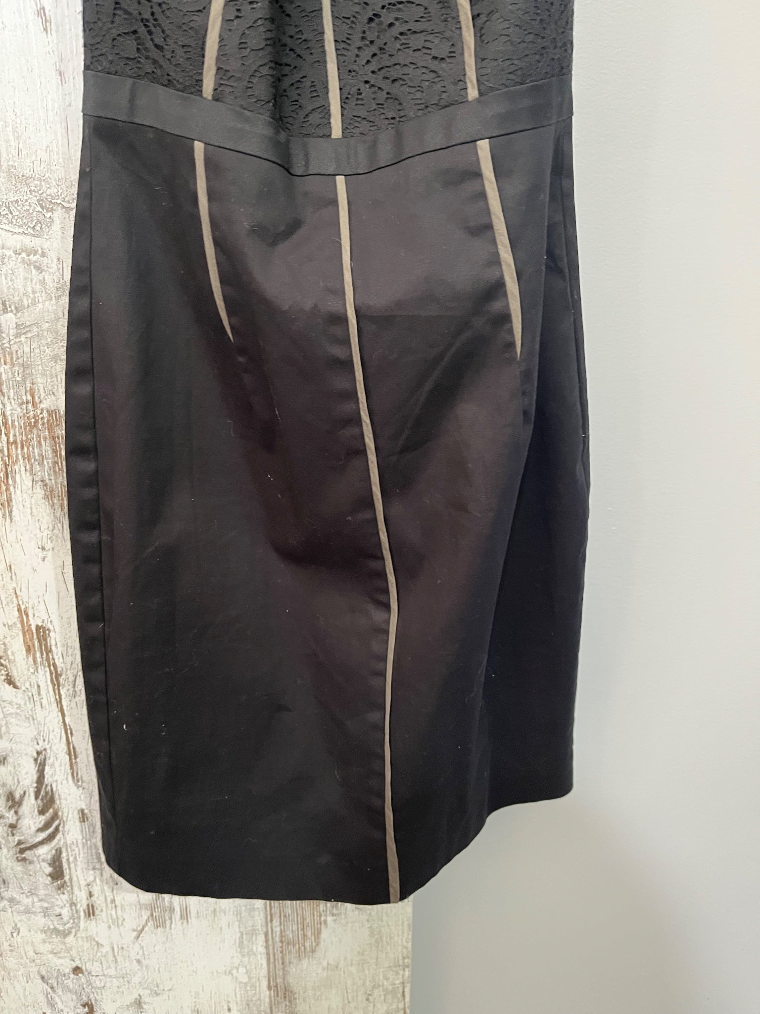 Lisa Ho Black Lace Halter Mini Dress - Image 3