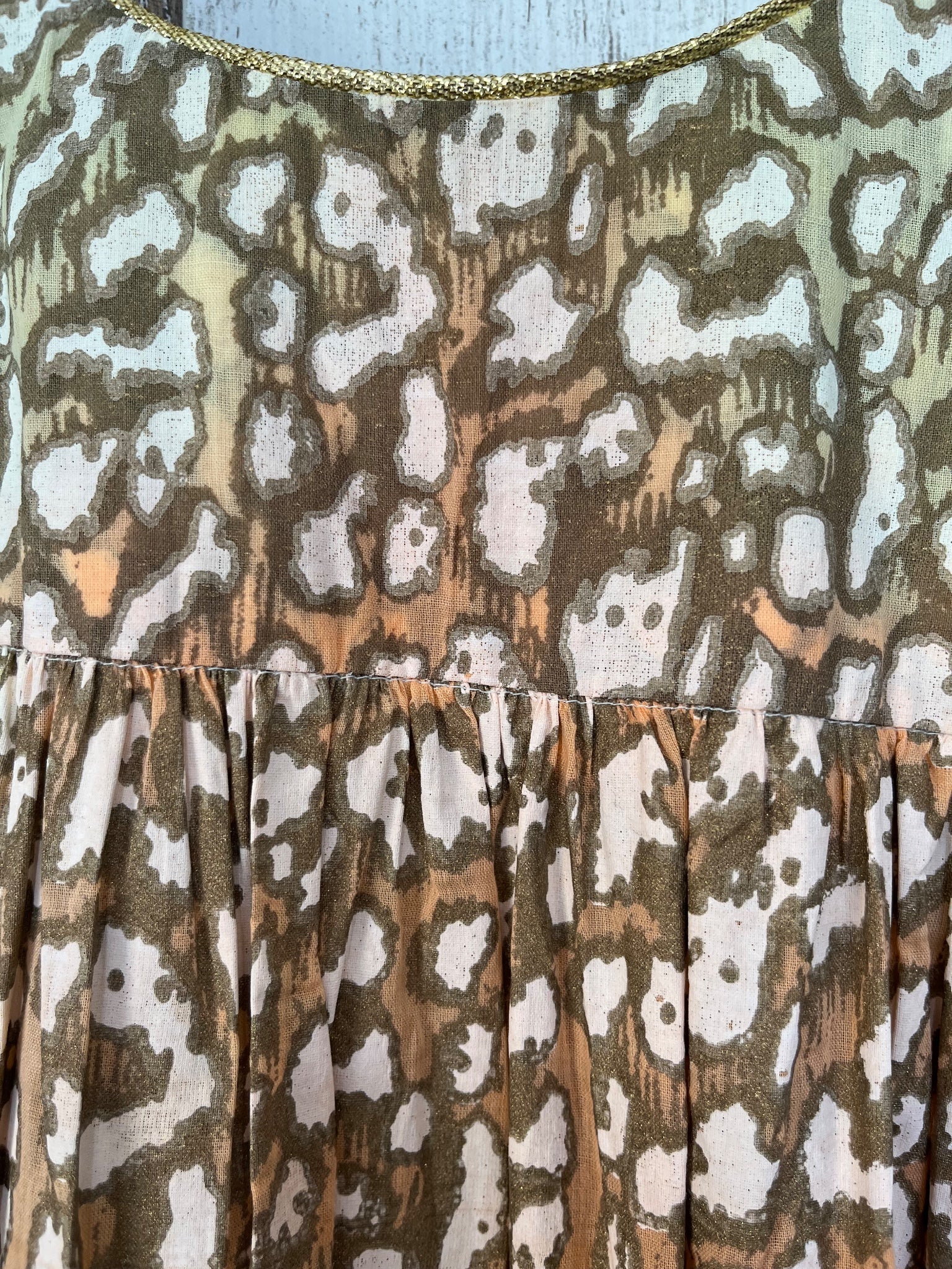 Juliet Dunn London Leopard Print Tiered Midi Dress RRP $599 - Image 3