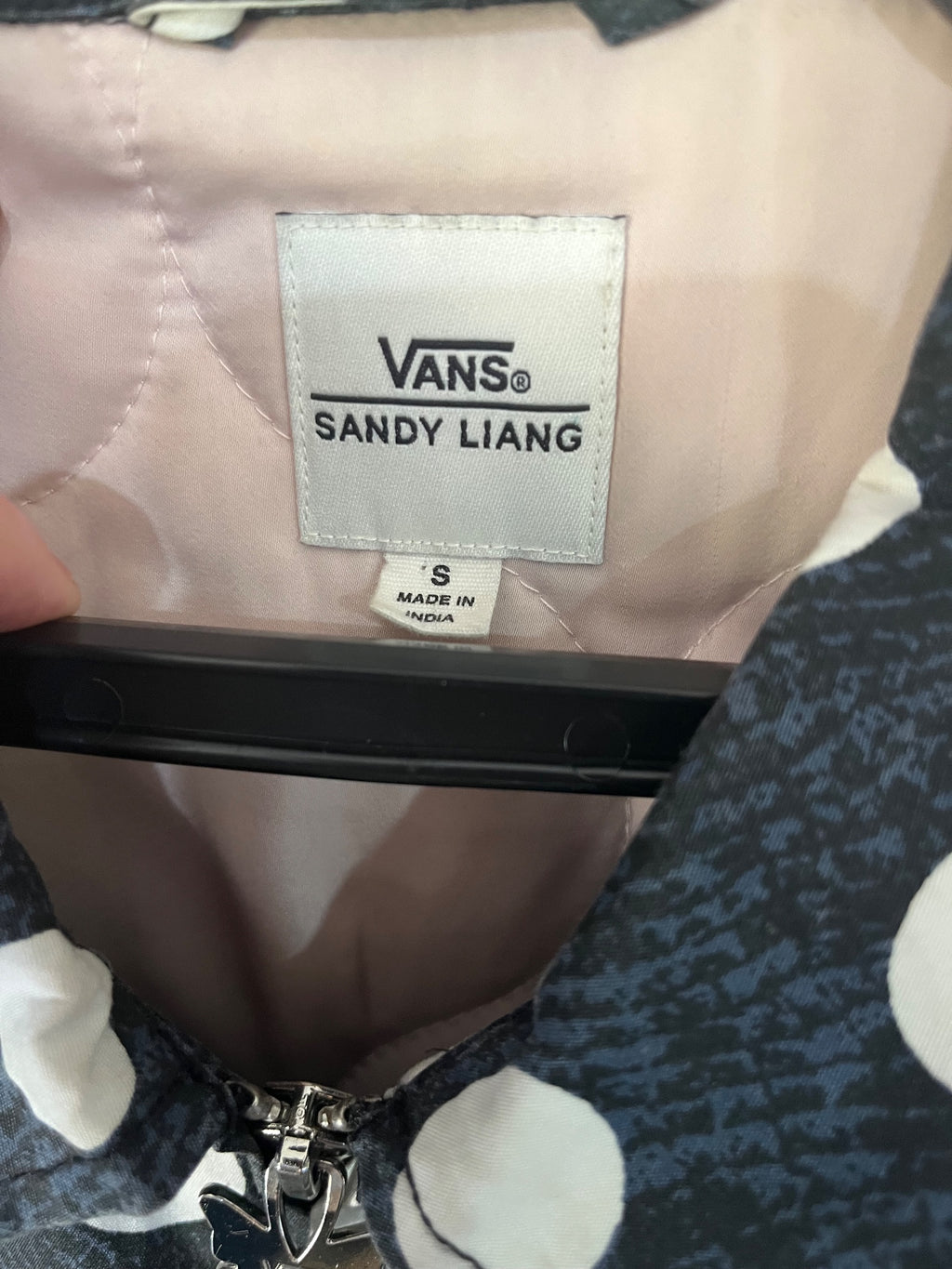 Vans x Sandy Liang Polka Dot Quilted Jacket Women's Size S - Image 3