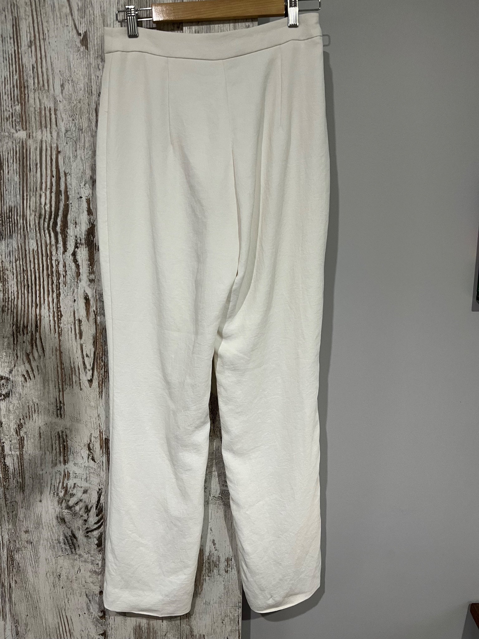 KOOKAÏ White High-Waisted Tailored Trousers - Image 3